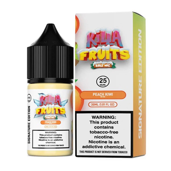 Killa Fruits Synthetic Salt - Peach Kiwi on Ice 30mL