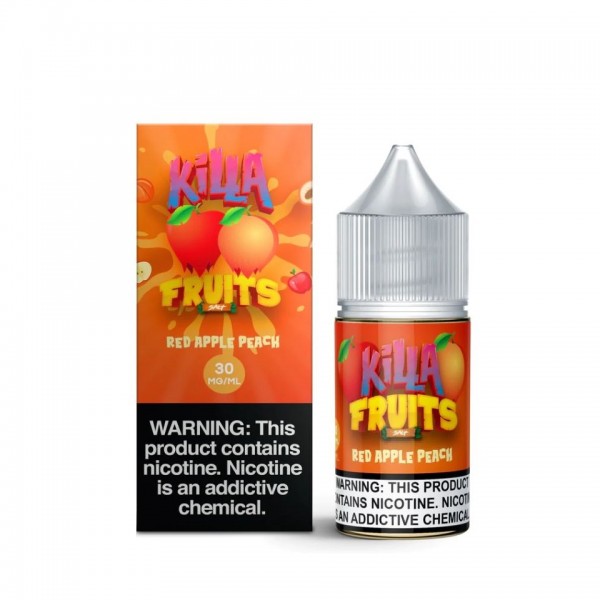 Killa Fruits Salts - Red Apple Peach 30mL