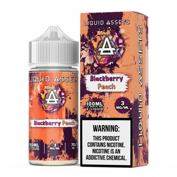 Liquid Assets - Blackberry Peach 100mL