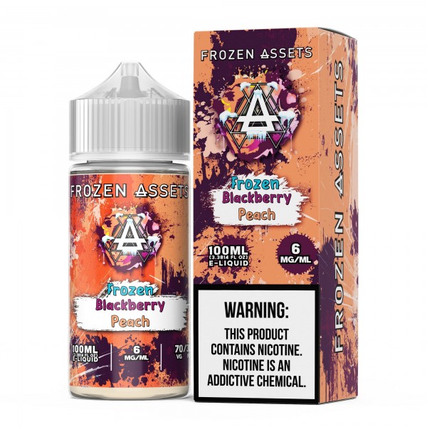 Liquid Assets - Frozen Blackberry Peach 100mL