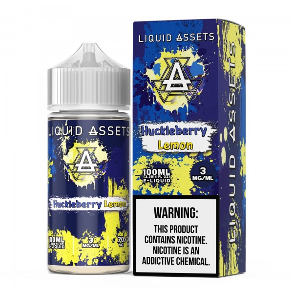 Liquid Assets - Huckleberry Lemon 100mL