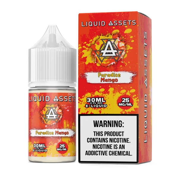 Liquid Assets Salt - Paradise Mango 30mL