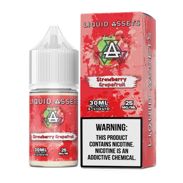 Liquid Assets Salt - Strawberry Grapefruit 30mL