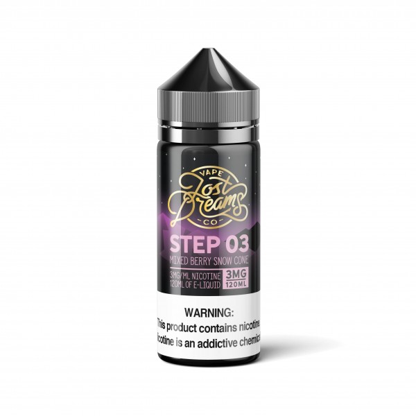 Lost Dreams Vape - Step 03 Mixed Berry Snow Cone 120mL