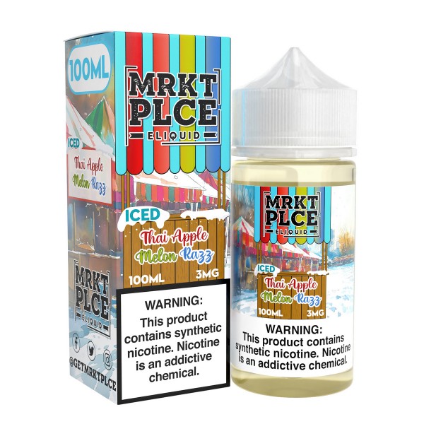 MRKT PLCE - Thai Apple Melon Razz Iced 100mL