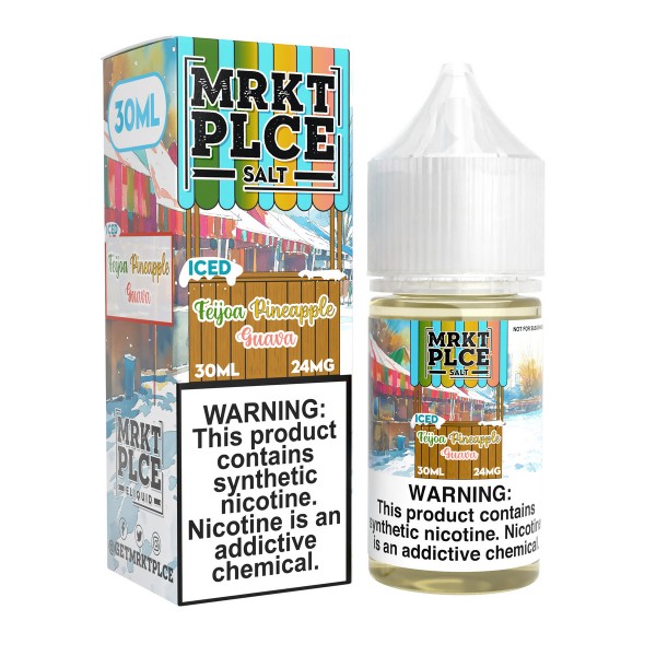 MRKT PLCE Salt - Feijoa Pineapple Guava Iced 30mL