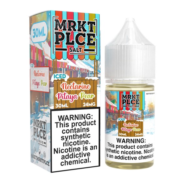 MRKT PLCE Salt - Nectarine Pitaya Pear Iced 30mL