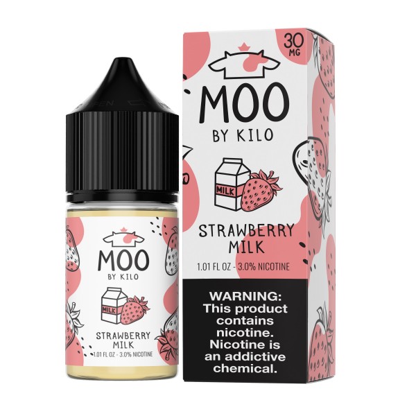 MOO Salt by Kilo - Strawberry Milk 30mL