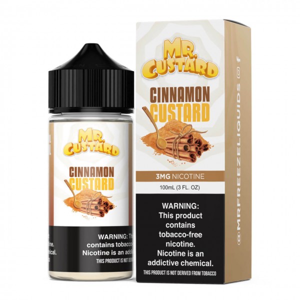Mr. Custard Synthetic - Cinnamon Custard 100mL