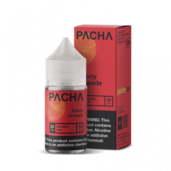 Pacha Mama Synthetic Salt - Cherry Limeade 30mL