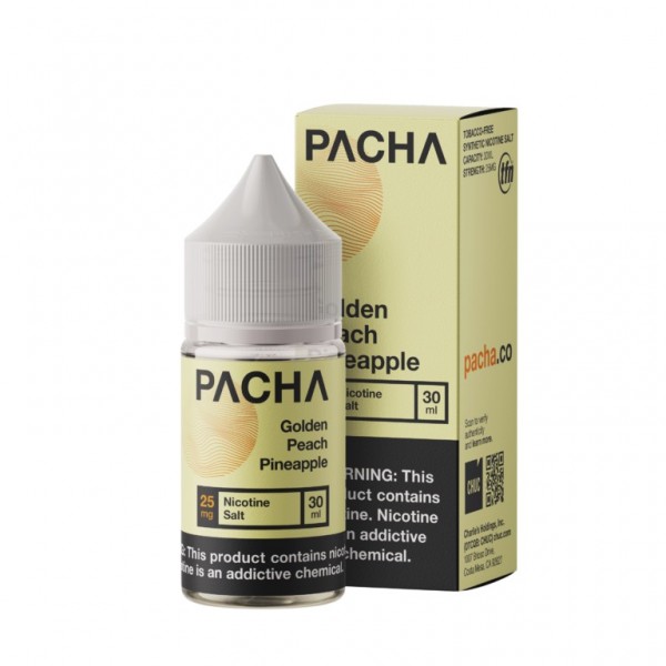 Pacha Mama Synthetic Salt - Golden Peach Pineapple 30mL