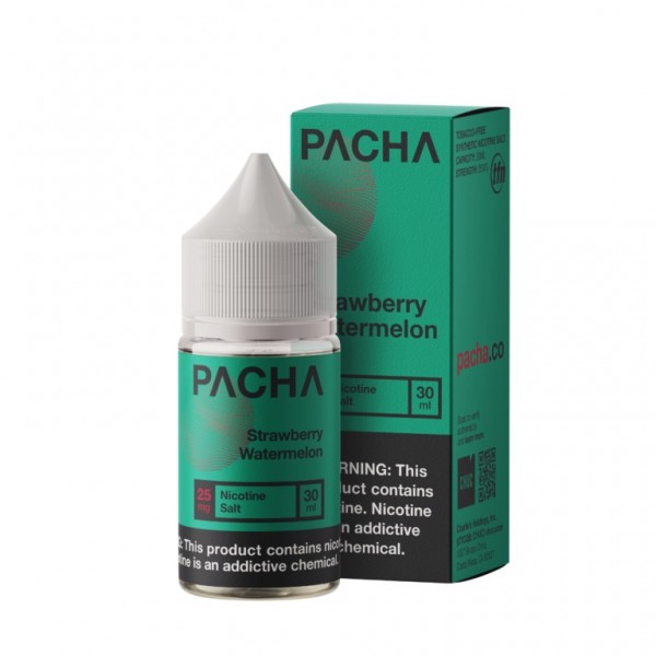 Pacha Mama Synthetic Salt - Strawberry Watermelon 30mL