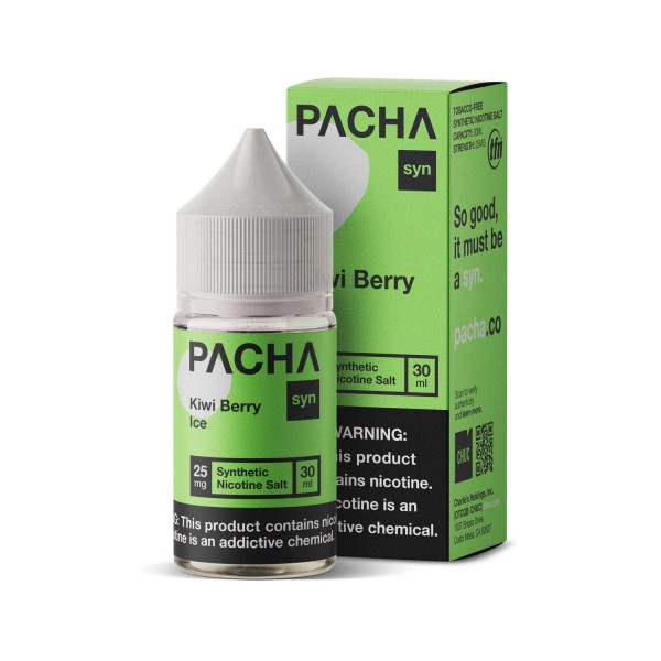 Pacha Mama Synthetic Salt - Kiwi Berry Ice 30mL
