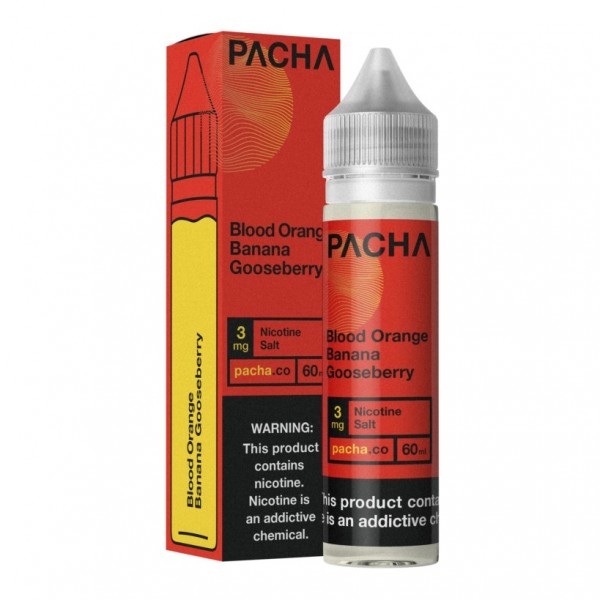 Pacha Mama Synthetic - Blood Orange Banana Gooseberry 60mL