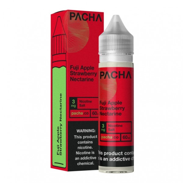 Pacha Mama Synthetic - Fuji Apple Strawberry Nectarine 60mL