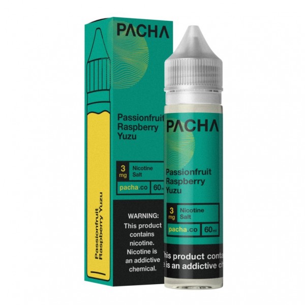 Pacha Mama Synthetic - Passion Fruit Raspberry Yuzu 60mL