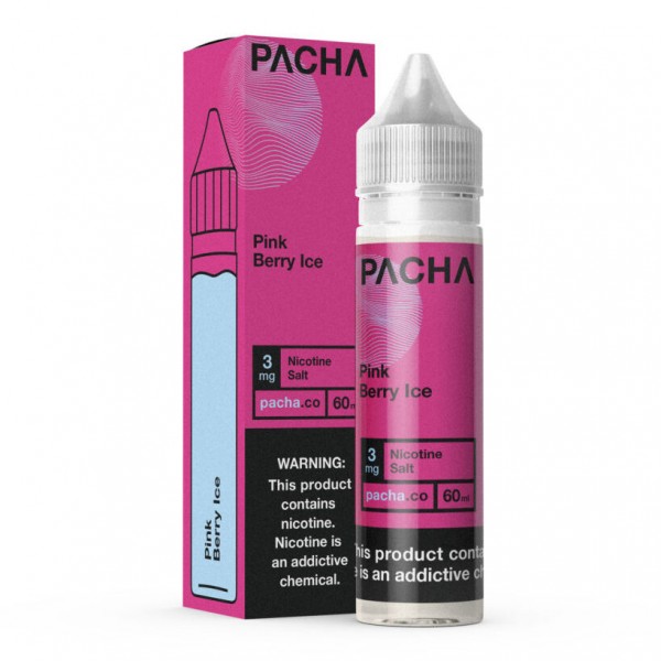 Pacha Mama Synthetic - Pink Berry Ice 60mL