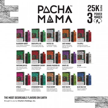 Pachamama 25K Disposable 5% (Display Box of 5) (Master Case of 200)