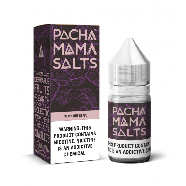 Pacha Mama Salt - Starfruit Grape 30mL