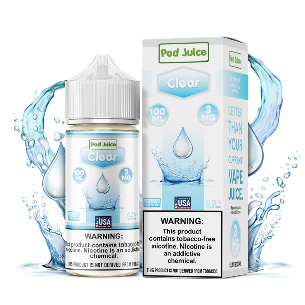 Pod Juice Synthetic - Clear 100mL