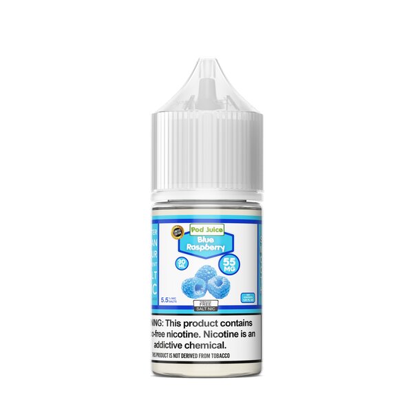 Pod Juice Synthetic Salt - Blue Raspberry 30mL