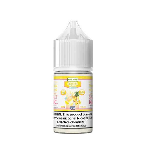 Pod Juice Synthetic Salt - Pineapple Lemonade Slushy Freeze 30mL