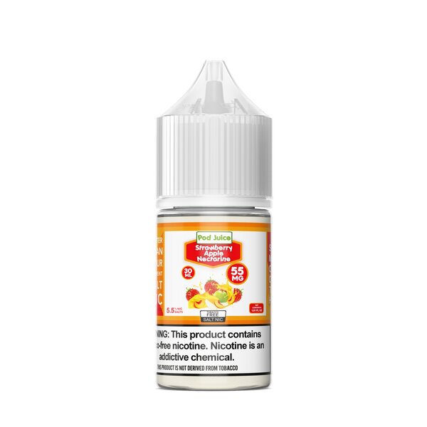 Pod Juice Synthetic Salt - Strawberry Apple Nectarine 30mL