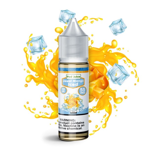 Pod Juice Salt - Jewel Mango Iced 15mL