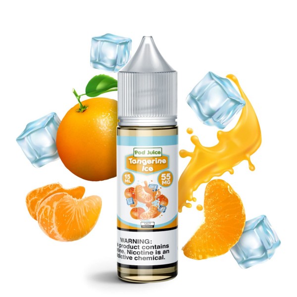 Pod Juice Salt - Tangerine Ice 15mL