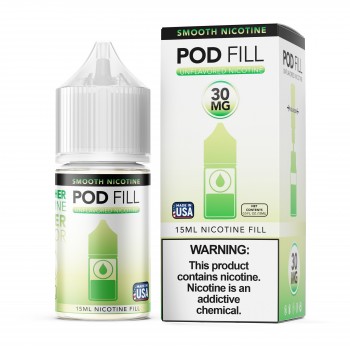 Pod Fill Unflavored Salt Nicotine Base 15mL - 30mg