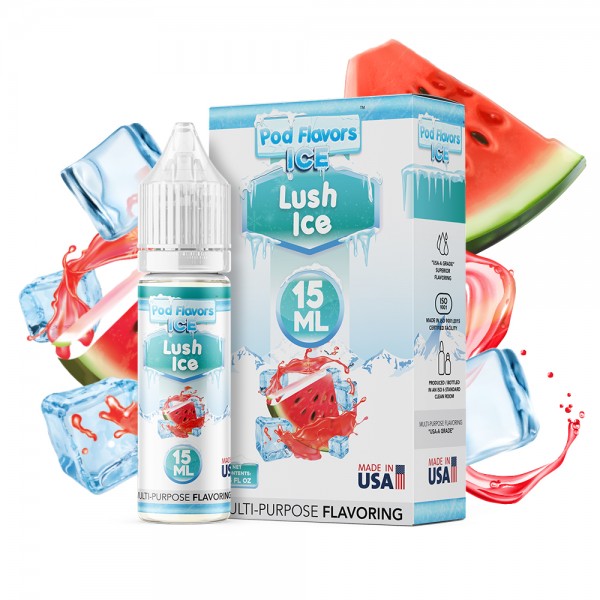 Pod Flavors Multi-Purpose Flavoring 15mL - Lush Ice