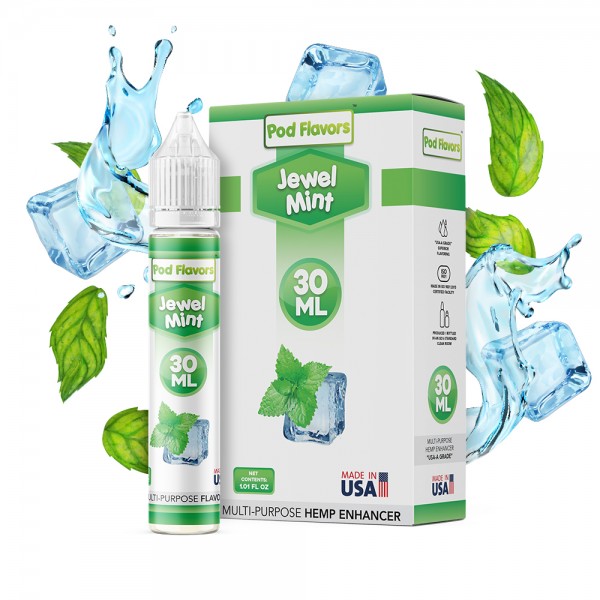 Pod Flavors Multi-Purpose Flavoring 30mL - Jewel Mint, pod juice ...