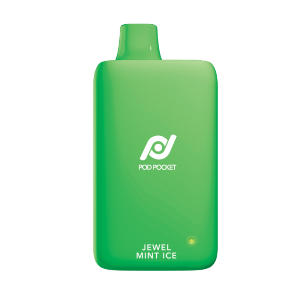 Pod Juice Pod Pocket 7500 Disposable 0% - Jewel Mint Ice