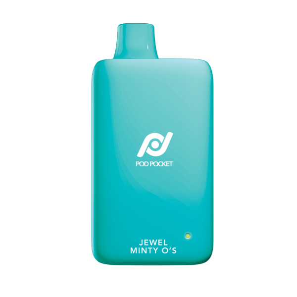 Pod Juice Pod Pocket 7500 Disposable 0% - Jewel Minty O's