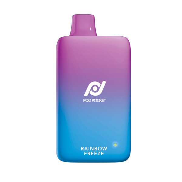 Pod Juice Pod Pocket 7500 Disposable 0% - Rainbow Freeze