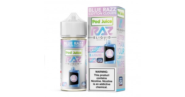 elf bar vape uk Blue Raz Cotton Cloudz main image 1