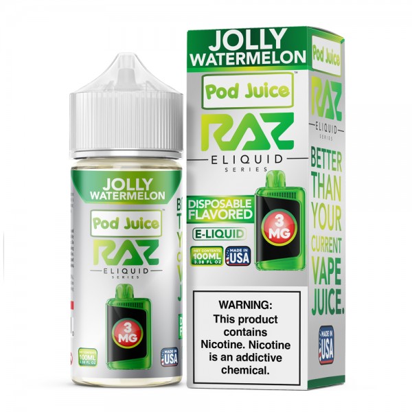 RAZ x Pod Juice Synthetic - Jolly Watermelon 100mL