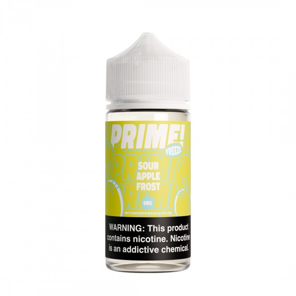 Prime Freeze E-Liquids - Sour Apple Frost 100mL