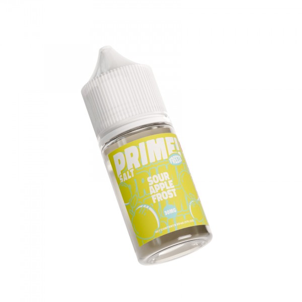 Prime Freeze Salt E-Liquids - Sour Apple Frost 30mL