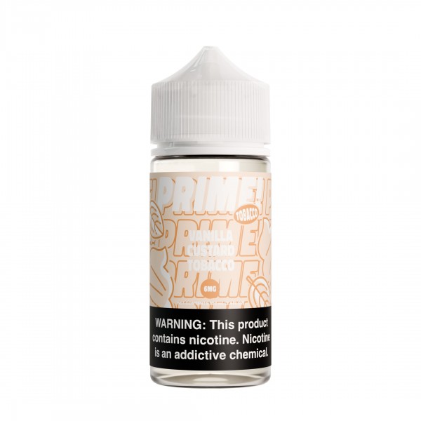 Prime Tobacco E-Liquids - Vanilla Custard Tobacco 100mL