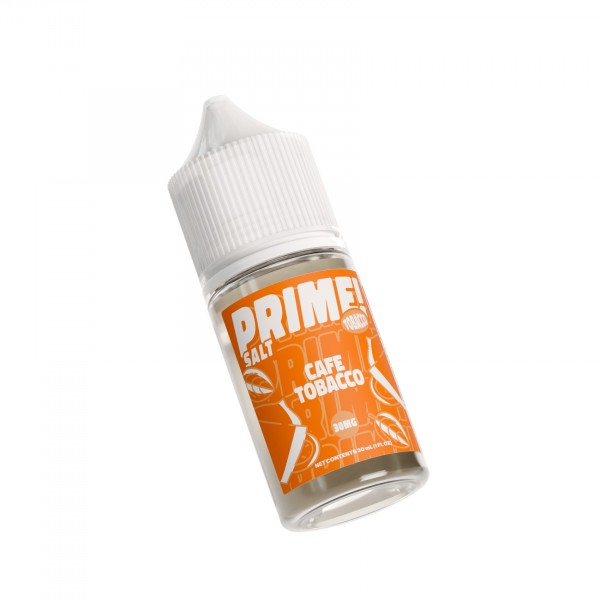 Prime Tobacco Salt E-Liquids - Cafe Tobacco 30mL