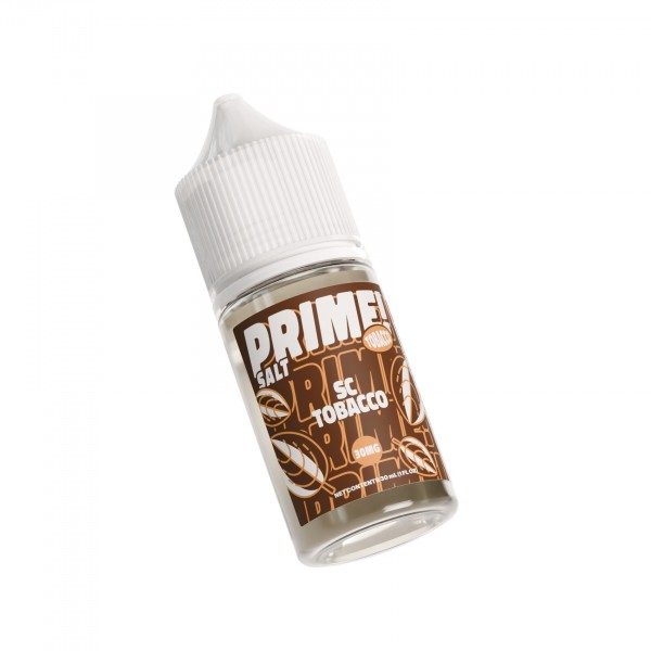 Prime Tobacco Salt E-Liquids - SC Tobacco 30mL