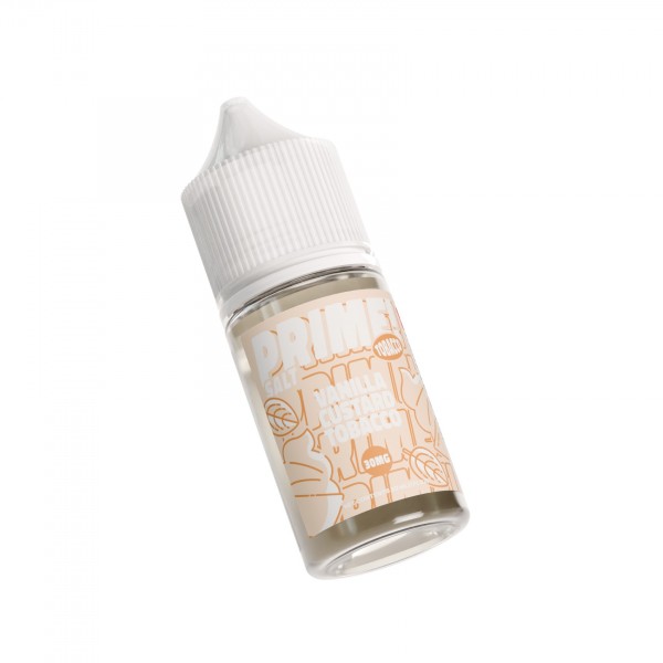 Prime Tobacco Salt E-Liquids - Vanilla Custard Tobacco 30mL