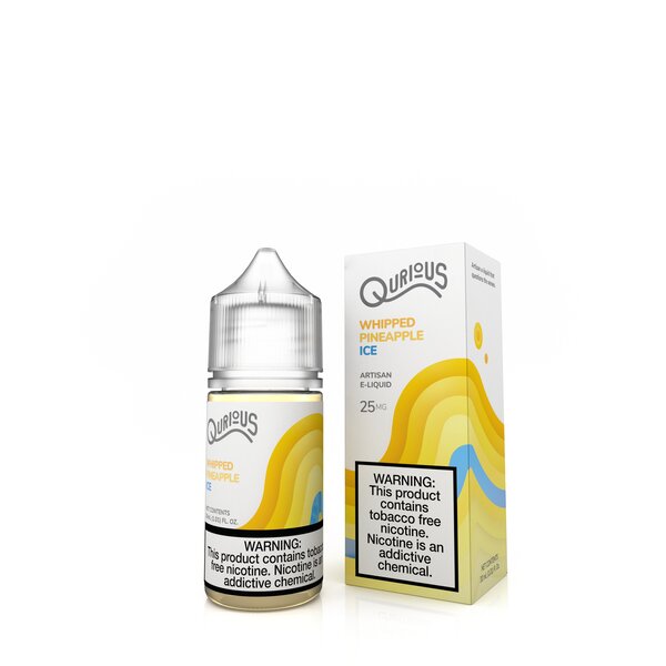 Qurious Synthetic Salt - Whipped Pineapple Ice 30mL