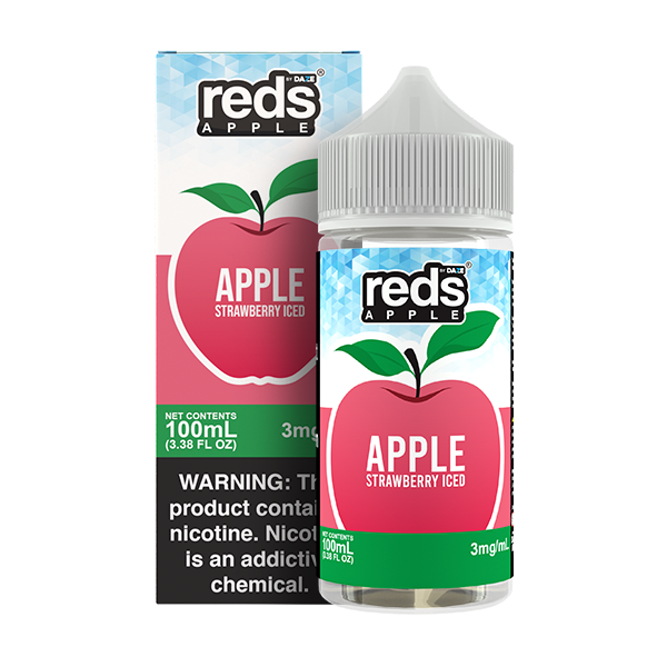 Reds Apple - Apple Strawberry Iced 100mL