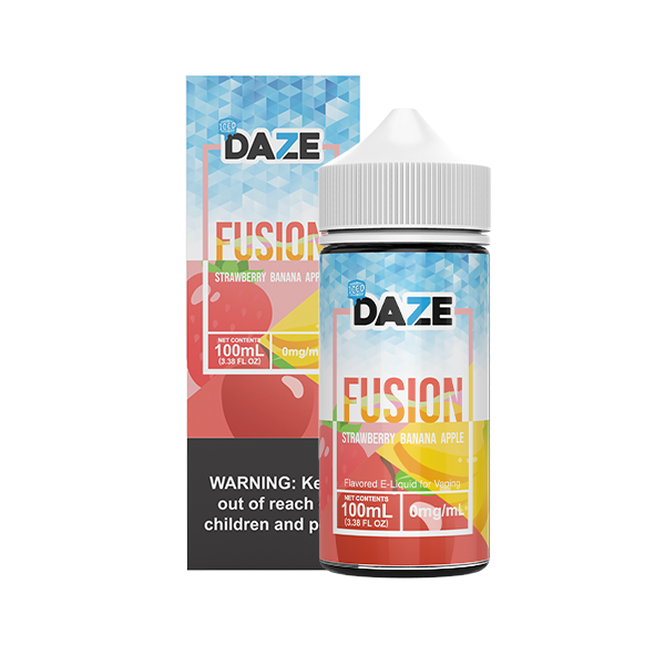 Daze Fusion Synthetic - Strawberry Banana Apple ICED 100mL