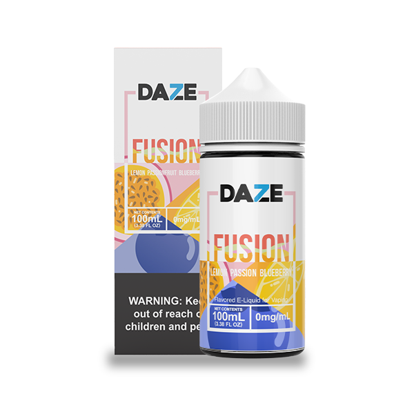 Daze Fusion Synthetic - Lemon Passionfruit Blueberry 100mL