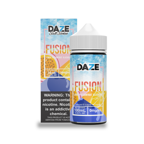 Daze Fusion Synthetic - Lemon Passionfruit Blueberry ICED 100mL