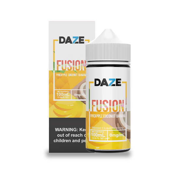 Daze Fusion Synthetic - Pineapple Coconut Banana 100mL