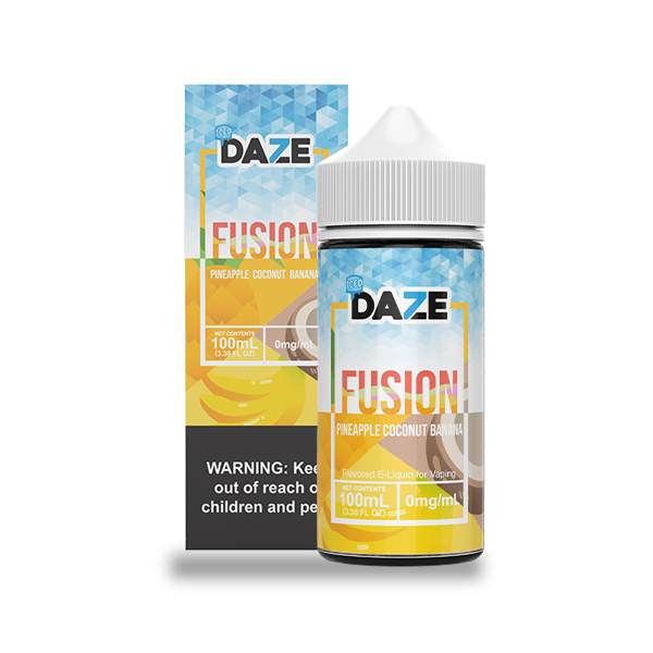 Daze Fusion Synthetic - Pineapple Coconut Banana ICED 100mL